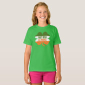 T-shirt shamrock Jour de la Saint Patrick - Partie irlanda (Devant entier)