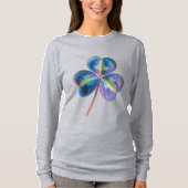 T-shirt Shamrock Long Sleeves Top (Devant)