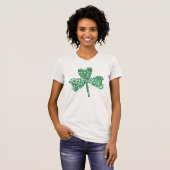 T-shirt shamrock Music Notes (Devant entier)