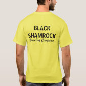 T-SHIRT SHAMROCK NOIR (Dos)