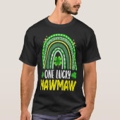 T-shirt Shamrock One Lucky Mawmaw St Patrick's Day Family (Devant)