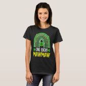 T-shirt Shamrock One Lucky Mawmaw St Patrick's Day Family (Devant entier)