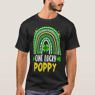T-shirt Shamrock One Lucky Poppy St Patrick's Day Famille 