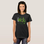 T-shirt Shamrock One Lucky Teacher St Patrick's Day School (Devant entier)