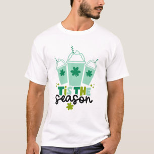 T-shirt Shamrock Shake Tis Season Café Happy St Part