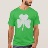 T-shirt Shamrock vert déprimé St Patrick's Tee (Devant)