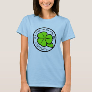 T-shirt Shamrock vert Saint Patrick's Day Floral Art