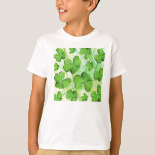 T-shirt Shamrock vert St Patrick's Day Enfants Sweatshirt