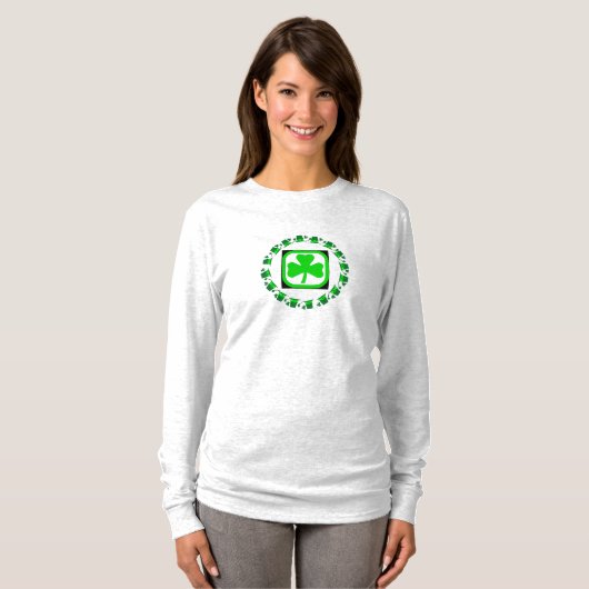 T-shirt Shamrocks dansants (Devant entier)