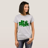 T-shirt Shamrocks de la Saint-Patrick (Devant entier)
