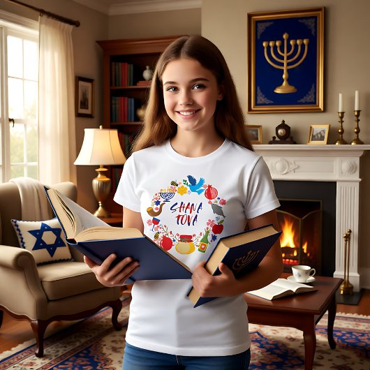 T-Shirt 🍯 🐟 Shana Tova ! Bonne année1