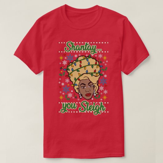 T-shirt Shantay You SLEIGH (Design devant)
