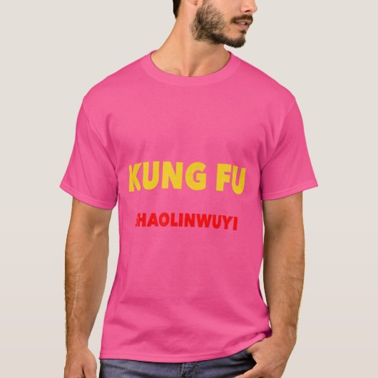 T-shirt Shaolin Kung Fu (Devant)
