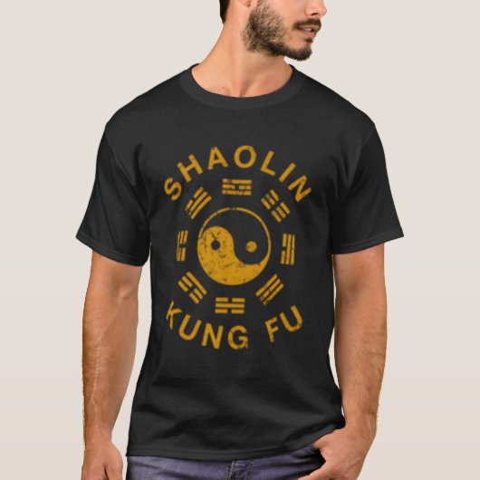 T-shirt Shaolin Kung Fu Mial (Devant)