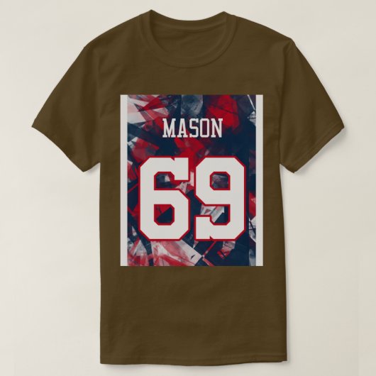 T-SHIRT SHAQ MASON 2 (Design devant)