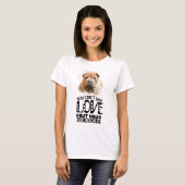 T-shirt Shar-Pei Secourir l'amour (Devant entier)