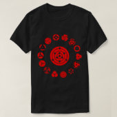 T-shirt Sharingan T-ShirtSharingan Eye Master T-Shirt_by s (Design devant)