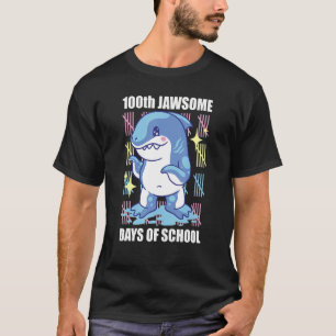 T-shirt Shark 100ème Jawesome Days Of School