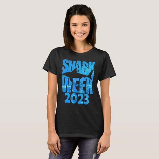 T-shirt Shark 2023 Week Passion Shark Ocean Animal Sea (Devant entier)