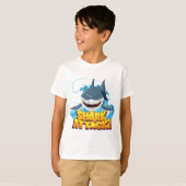 T-shirt shark action (Devant entier)