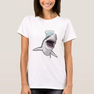 T-shirt Shark as Cook