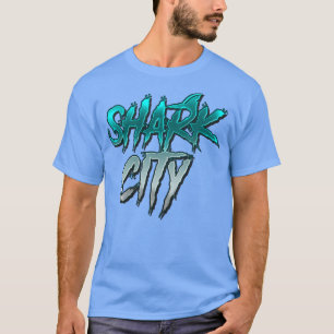 T-shirt Shark City, San Jose Savages, San Jo, 408, SJ San