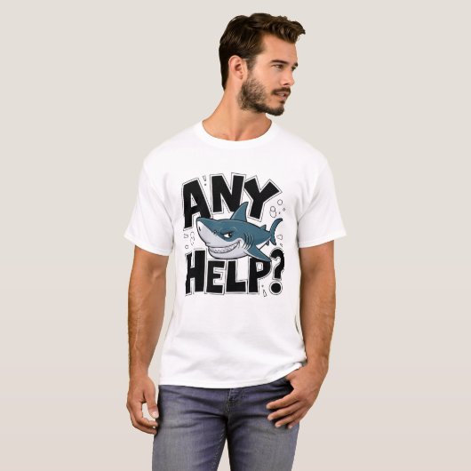T-shirt Shark design (Devant entier)