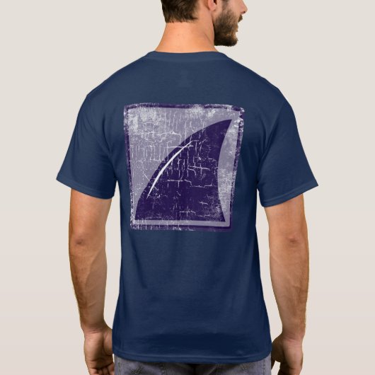 T-shirt shark fin (Dos)