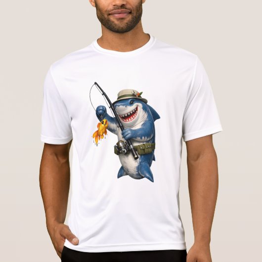 T-shirt Shark Fisher 4D Gold Catch Tee (Devant)