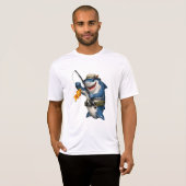 T-shirt Shark Fisher 4D Gold Catch Tee (Devant entier)