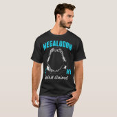 T-shirt Shark Megalodon ooth Fossil Cadeaux paradis capita (Devant entier)