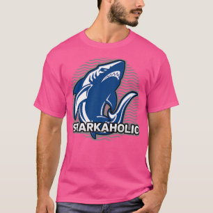 T-shirt Sharkaholic Great White Shark Amateurs