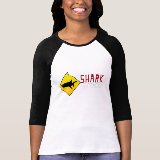 T-shirt sharkattack (Devant)