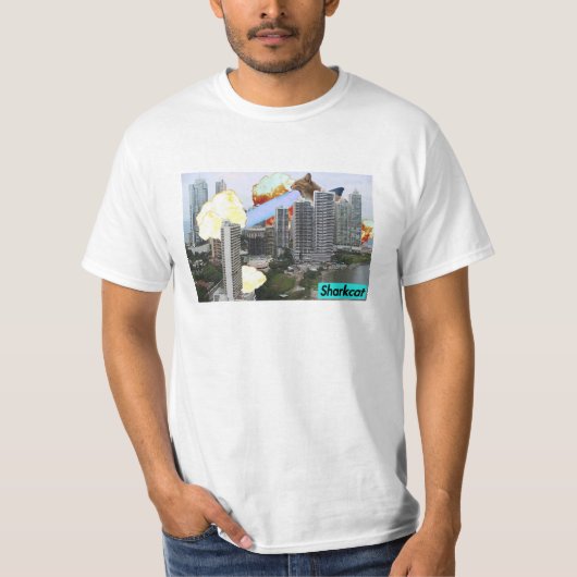 T-SHIRT SHARKCATZILLA (Devant)