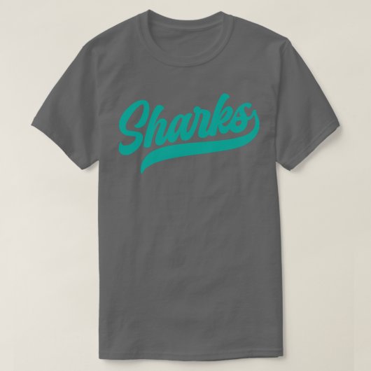 T-shirt Sharks Retro San Jose Sharks (Design devant)