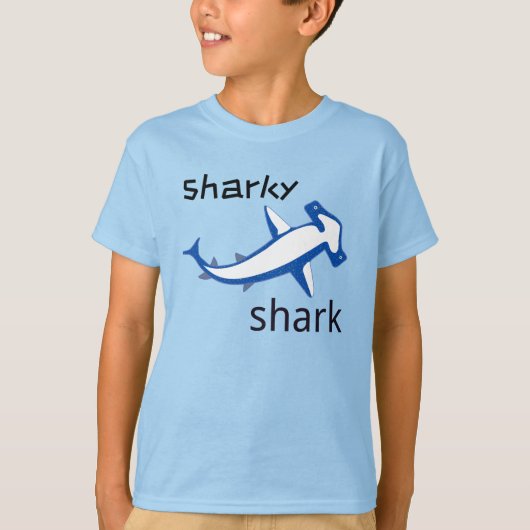 T-shirt Sharky Shark Summer Toddler (Devant)
