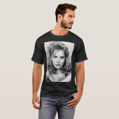 T-shirt Sharon Stone - Noir Et Blanc   (Devant entier)