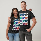 T-shirt SHARP Multi-color Brains (Unisexe)