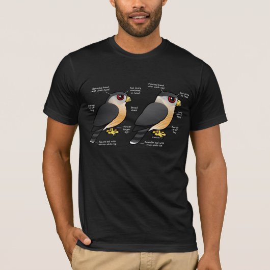 T-shirt Sharpie de la cage v (Devant)