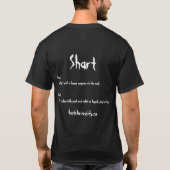 T-shirt Shart a défini (Dos)
