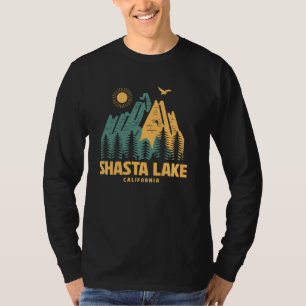 T-shirt Shasta Lake Mountains California Randonnée Outdoor