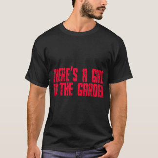 T-shirt Shaun Ofhe Deadheres A Girl Inhe Garden funny
