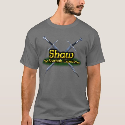 T-shirt Shaw The Scottish Experience Clan (Devant)
