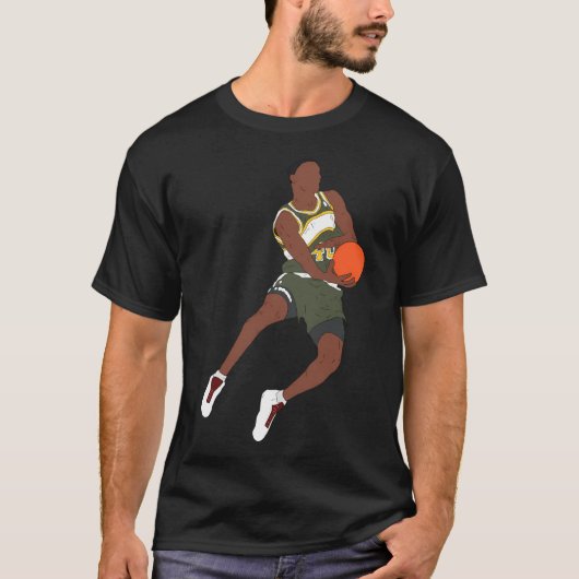 T-shirt Shawn Kemp Dunk (Devant)
