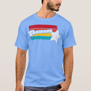 T-shirt Shawnee Kansas Souvenir Vintage désorganisé 2
