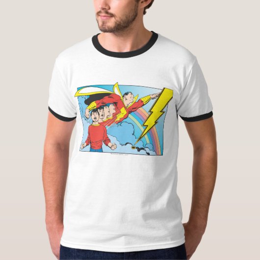 T-shirt SHAZAM/Billy Batson (Devant)