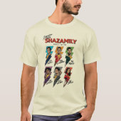 T-shirt SHAZAM ! Furie des dieux | SHAZAMily Boulons comiq (Devant)
