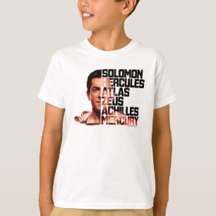 T-shirt SHAZAM !   Shazam Closeup Acronyme graphique