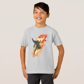 T-shirt SHAZAM ! | Shazam Tiger & Lightning Graphic (Devant entier)