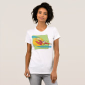 T-shirt SHAZAM Sort (Devant entier)
